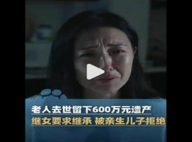600万遗产案中，继女与亲生子争夺，最终继女与母共分137万，家庭矛盾加剧。-而安资源分享网